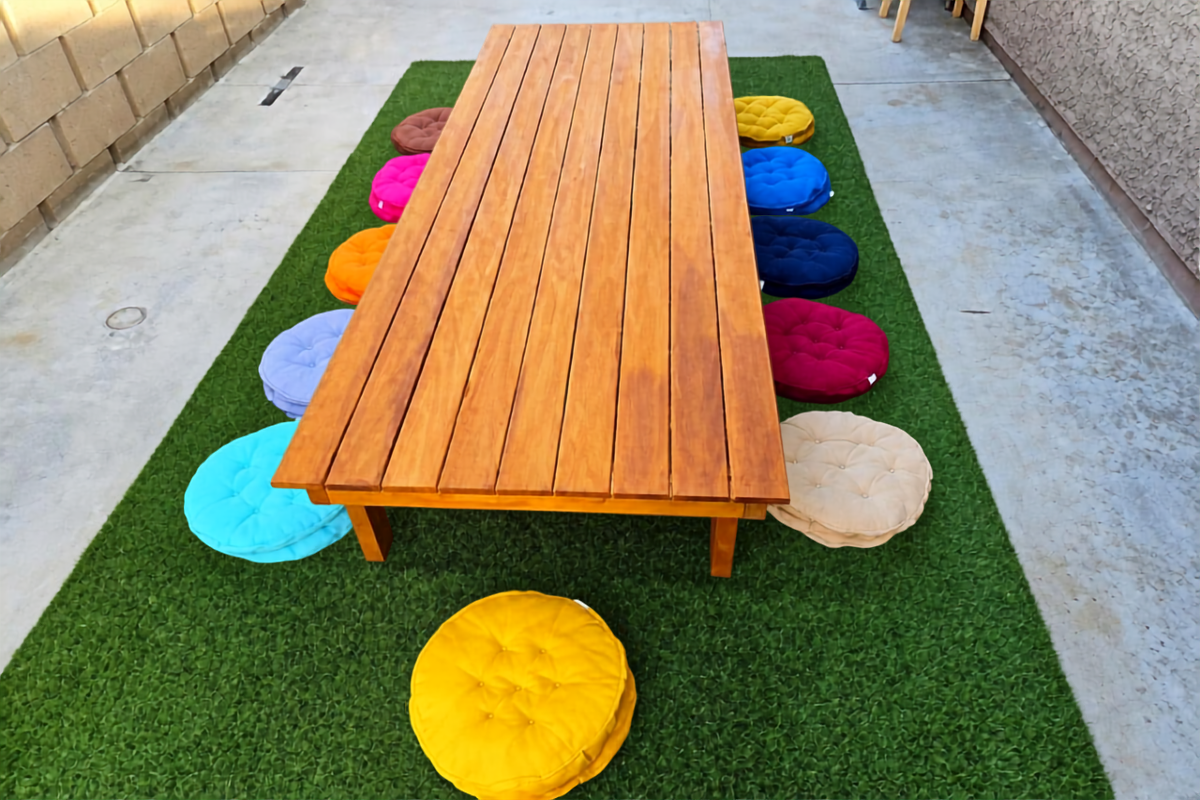 picnictablesetup